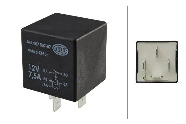 Relay, main current