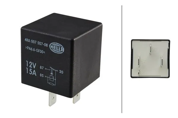Relay, main current