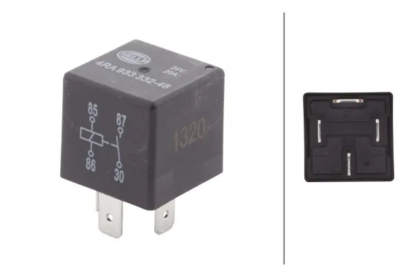 Relay, main current