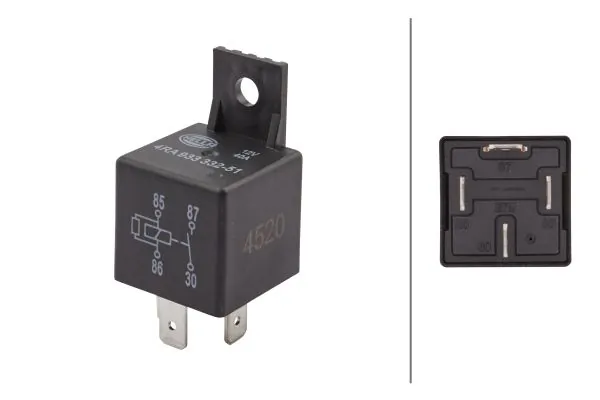 Relay, main current
