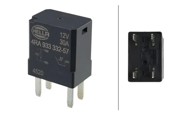 Relay, main current