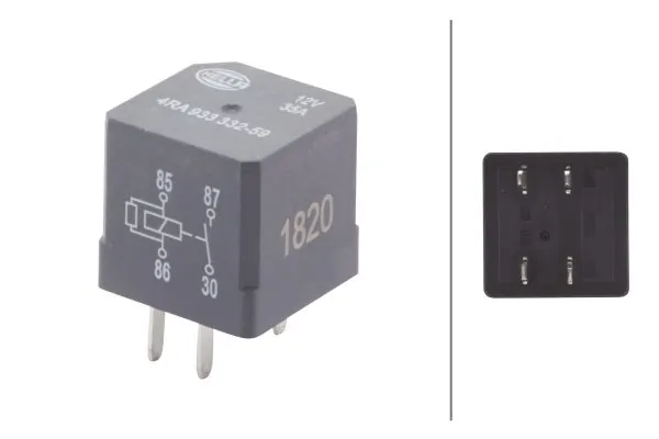 Relay, main current
