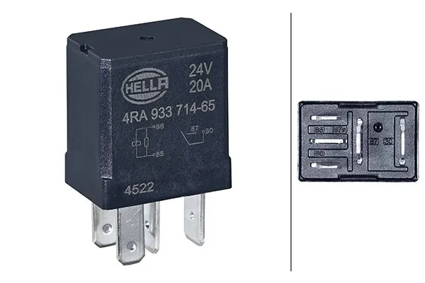 Relay, main current