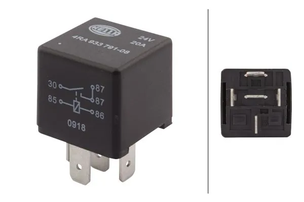 Relay, main current