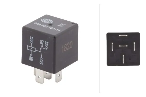 Relay, main current