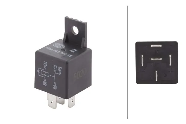 Relay, main current