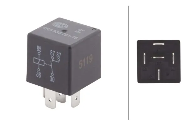 Relay, main current