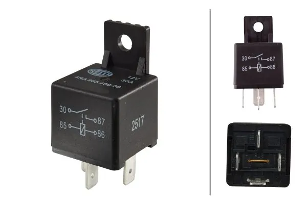 Relay, main current