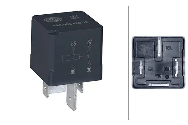 Relay, main current