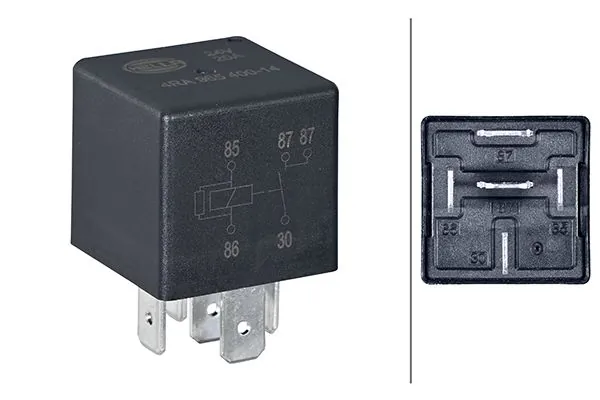 Relay, main current