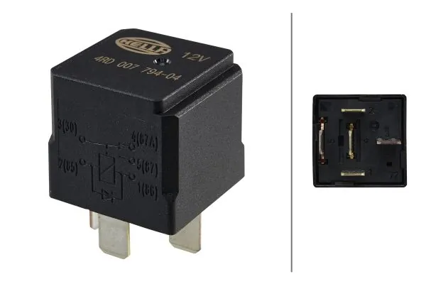 Relay, main current