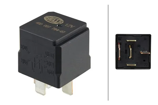Relay, main current