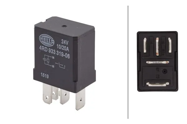 Relay, main current