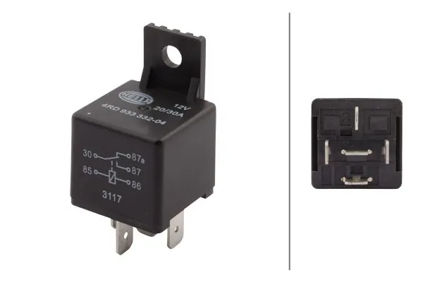 Relay, main current