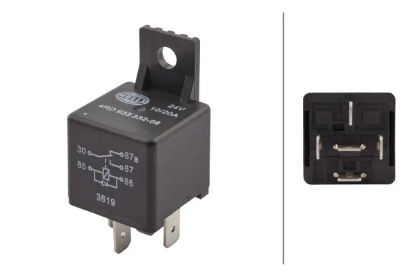 Relay, main current