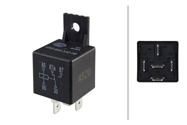 Relay, main current