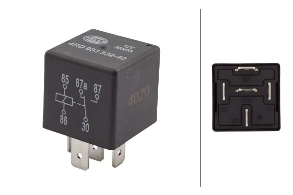 Relay, main current