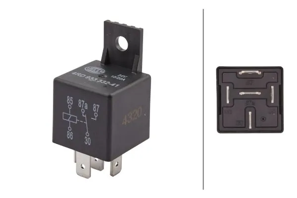 Relay, main current