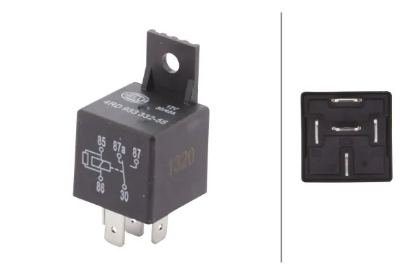 Relay, main current