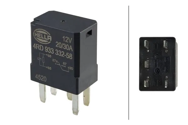 Relay, main current