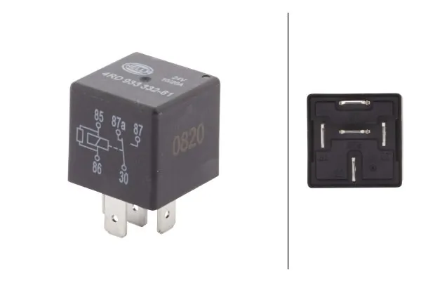 Relay, main current