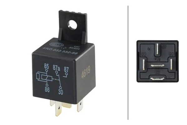 Relay, main current