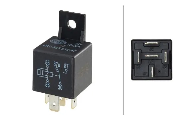 Relay, main current