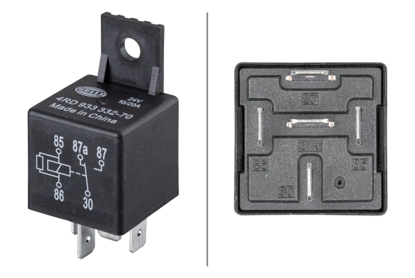 Relay, main current