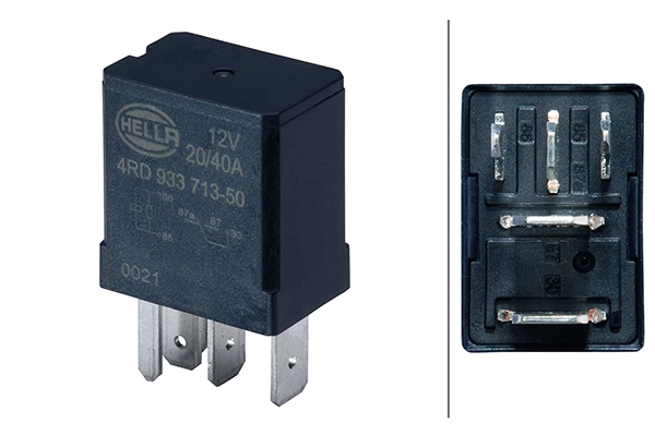 Relay, main current