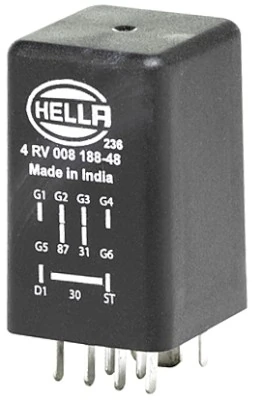 Control Unit, glow time