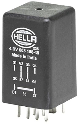 Control Unit, glow time