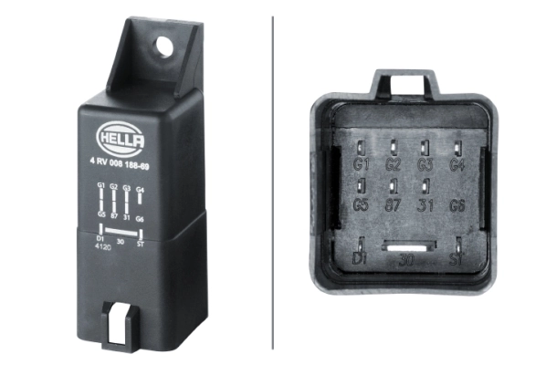 Control Unit, glow time