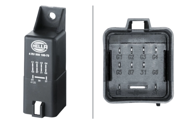 Control Unit, glow time