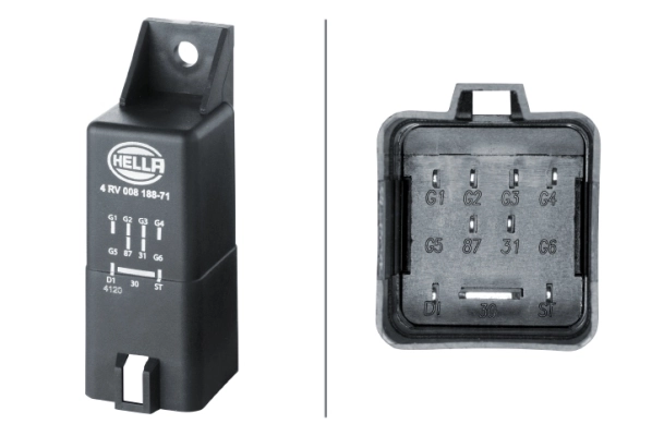 Control Unit, glow time