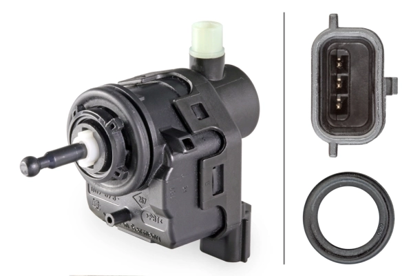 Actuator, headlight levelling