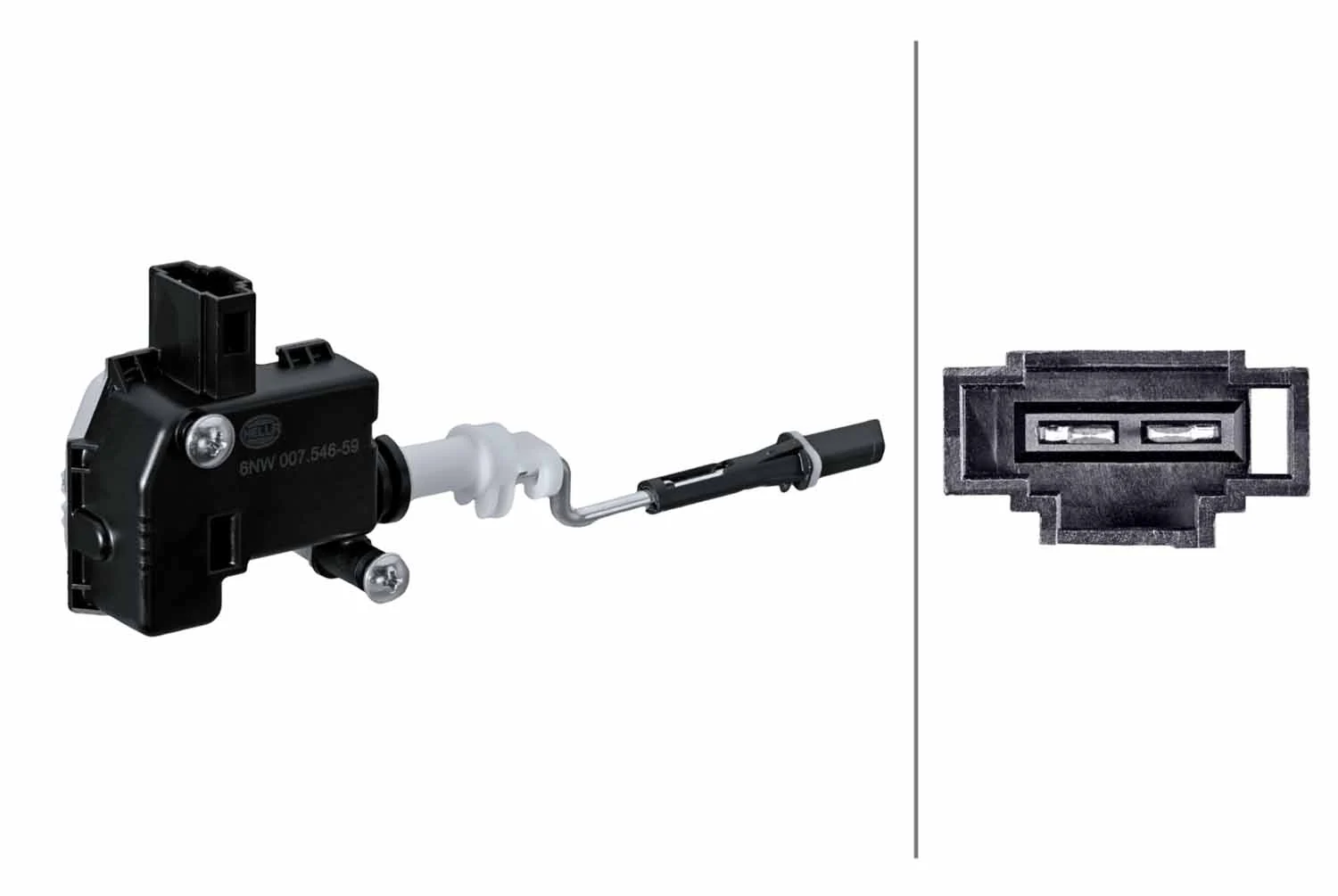 Actuator, fuel filler flap