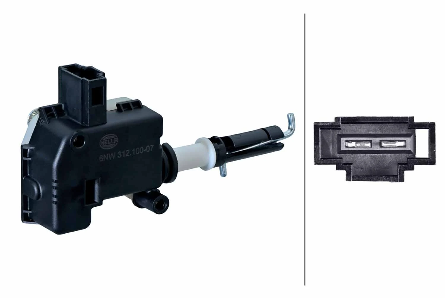 Actuator, central locking system