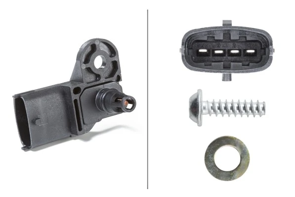 Sensor, boost pressure