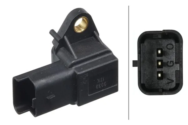 Sensor, boost pressure