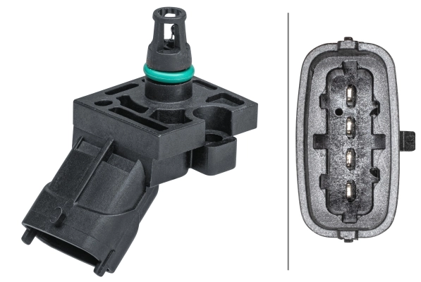 Sensor, boost pressure