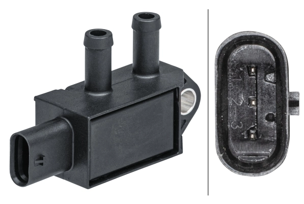 Sensor, exhaust pressure