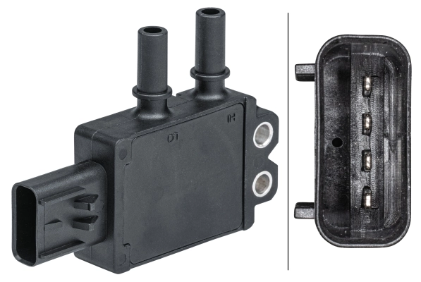 Sensor, exhaust pressure