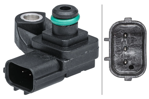 Sensor, boost pressure