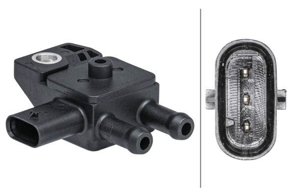 Sensor, exhaust pressure