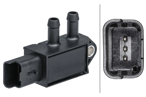 Sensor, exhaust pressure