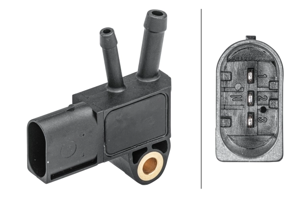 Sensor, exhaust pressure