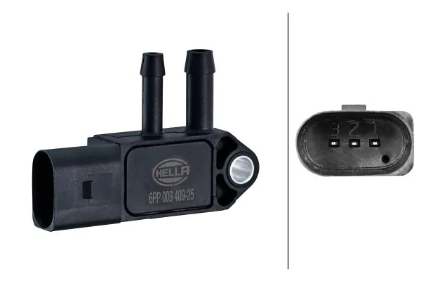 Sensor, exhaust pressure