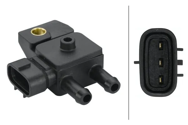 Sensor, exhaust pressure