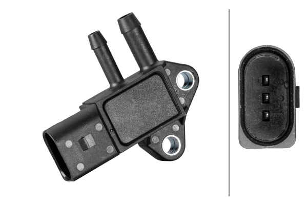 Sensor, exhaust pressure