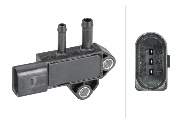 Sensor, exhaust pressure